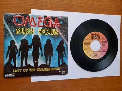 OMEGA - RUSH HOUR | VINYL SINGLE | BELLAPHON BF 18656 | VINYL NEAR MINT