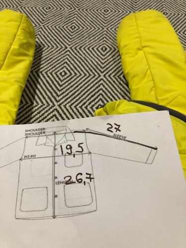 PEAK PERFORMANCE WOMENS HELI HEAT PUFFER SHELL YELLOW JACKET SIZE S - Bild 13 von 13