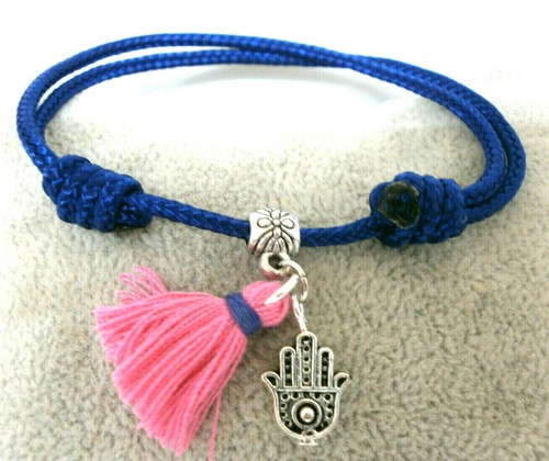 VASSAGO Main De Fatima Bracelet Pour Femmes Hommes Réglable à La