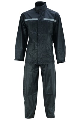 Regenkombi Wasserdicht Motorrad Roller Regenhose Regenjacke Regenanzug Kombi..