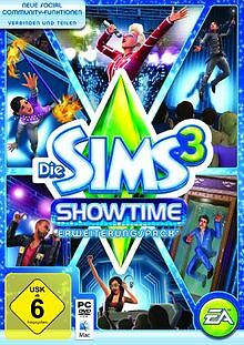 Die Sims 3: Showtime (Add-On) von Electronic Arts | Game | Zustand gut