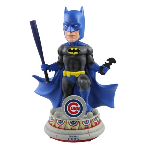 Batman Chicago Cubs Batman DC x MLB Special Edition Bobblehead MLB Baseball