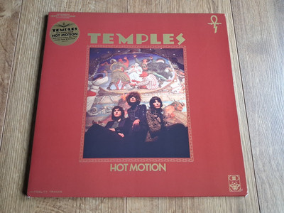 TEMPLES - HOT MOTION LP 2019 POSTER MULTI COLOURED VINYL LTD ED NEAR MINT