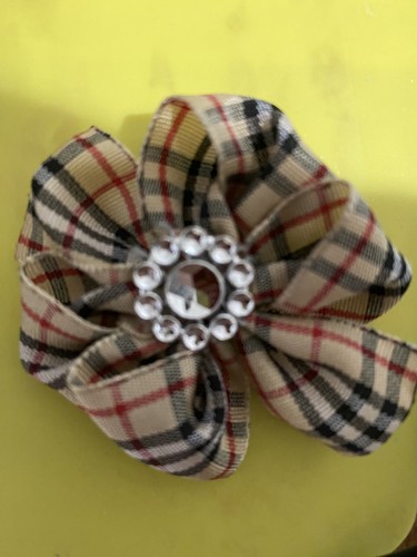Mixed Tartan Dog Grooming Bows Pack 16 - Picture 6 of 9