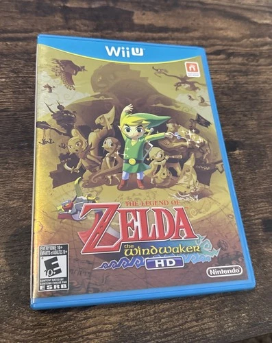 The Legend of Zelda The Wind Waker HD Nintendo Wii U Complete CIB Tested
