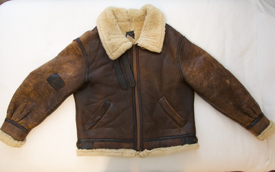 ち*た様 90s Avirex B-3 mouton leather jacke AVIREX Type B-3 Leather Flight Mouton Bomber Jacket brown size 34