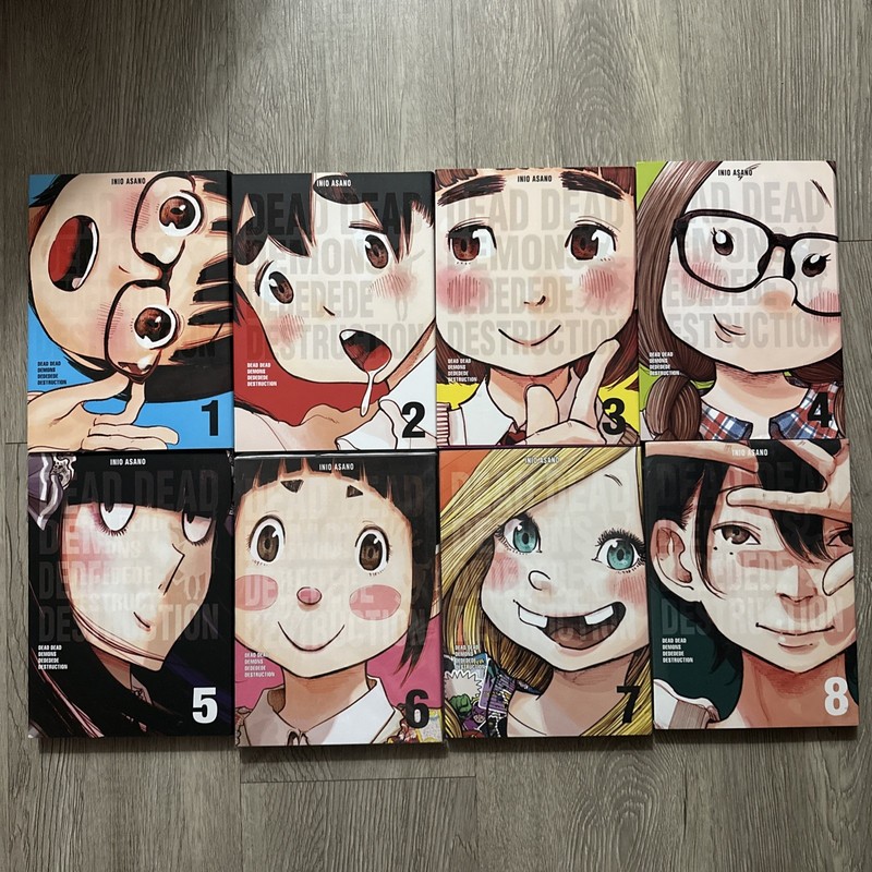 Dead Dead Demons Dedede Destruction Manga Vol 1-8 (Spanish ed ) INIO ASANO