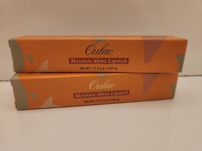 Oulac Moisture Shine Lipstick 17 MARSALA 2.2 g - 2 New In Box