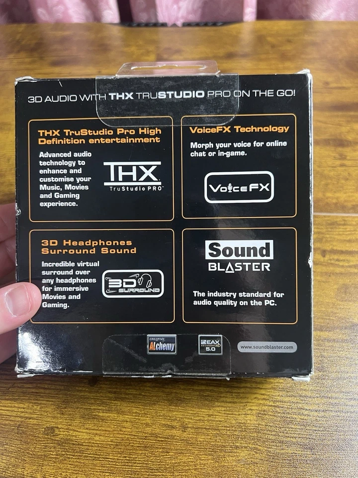 Creative Sound Blaster X-Fi Go! Sistema audio USB professionale SB1290 - Immagine 2 di 4