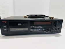 TASCAM 102 Stereo Cassette Deck with Cable - TESTED  WORKING