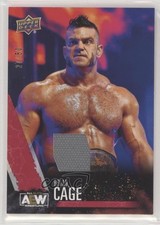 2021 Upper Deck AEW All Elite Wrestling Red Memorabilia 27/50 Brian Cage 02h6