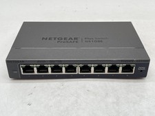 Netgear GS108Ev3 ProSafe Plus 8 Gigabit Ethernet Switch Only FREE SHIPPING