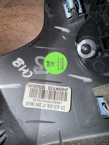 2007-2013 Chevy Silverado GMC Sierra 1500 Dash Trim Headlight Switch 25783286 - Picture 10 of 10