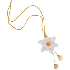 G&auml;nsebl&uuml;mchen-Blumen-Auto-R&uuml;ckspiegel-H&auml;ngezubeh&ouml;r-Ornament, niedliche