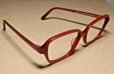 Warby Parker Odette W 516 Cardinal Red Eyeglasses Frames Only 52-16-140mm Square