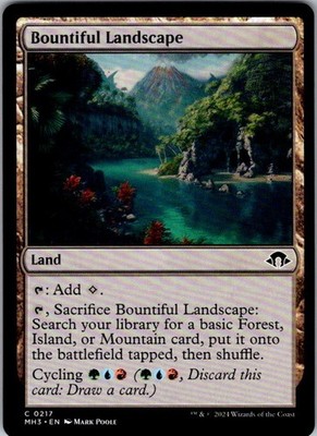 Magic Bountiful Landscape MH3 217 NM