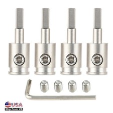 4 Gauge to 8 Gauge Reducer Connector for Car Amplifier Stereo Installation 4pcs
