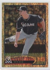 2012 Topps Update Gold Sparkle Ryan Webb #US253 2x3