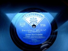 0778/ JOHANNES FUHSEL-Deutscher Weckruf-Wenn wir ...-WWII-Marsch-78rpm Schellack