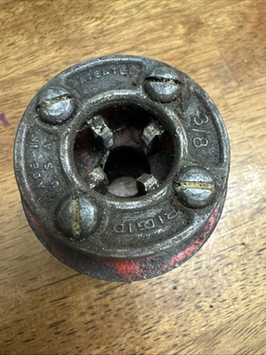 #ad RIDGID 3 8quot; THREADING DIE HEAD $35.19