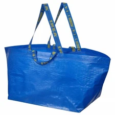 IKEA Reusable Shopping Bag - LARGE Blue X5 Pack