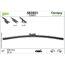 Scheibenwischer vorne rechts für Porsche Macan 95B Panamera 970 Taycan | 241567