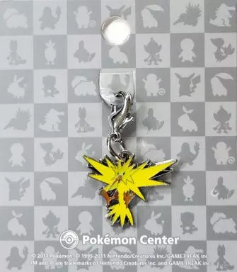 Keychain/Mascot (Character) 145. Thunder National Encyclopedia Metal Charm