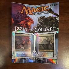Magic: The Gathering Duel Decks Izzet vs Golgari 120 Cards 2 Decks Wizards
