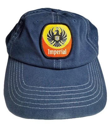 Imperial Costa Rica Adjustable Navy Baseball Cap With Beer Cap
