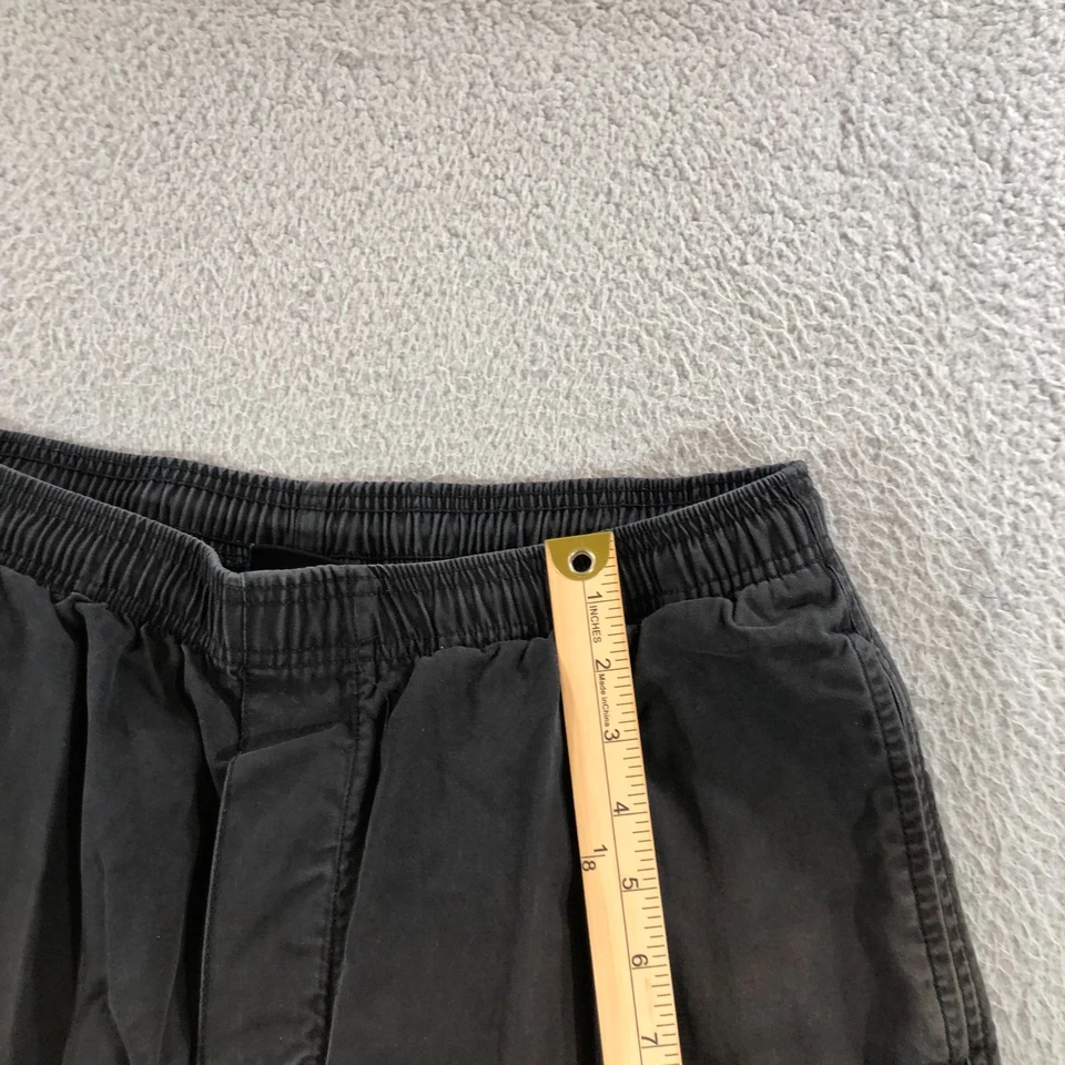 Pantalones Cortos Stussy Burmuda Para Hombre M Negro Gradiente Desvanecimiento Sol Usado Playa Costal Foto 4 de 4