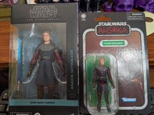 Star Wars Black Series Anakin Skywalker 6  Action Figure Ahsoka  17 and TVC