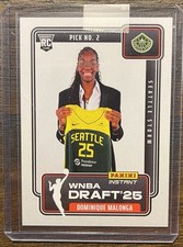 2025 Panini Instant WNBA Draft #2 Dominique Malonga Seattle Storm ROOKIE /5323