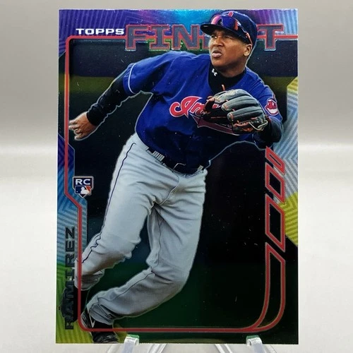 2014 Jose Ramirez Topps Finest #81 Rookie Card RC 