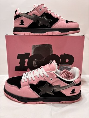 A Bathing Ape Bapesta BAPE STA Pink Black Igor Mens SZ 11.5  Limited to 50 3M  