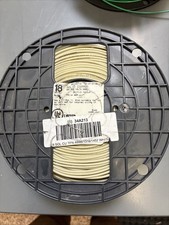 Approx 500 FT of 18 AWG SOLID TFN WIRE, 600 VOLT, MADE IN USA, WHITE