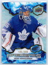 2021-22 Upper Deck Ice #166 Veini Vehvilainen RC /599