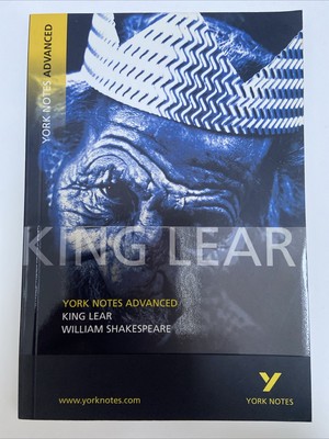 York Notes Advanced King Lear by William Shakespeare (Paperback 2003)