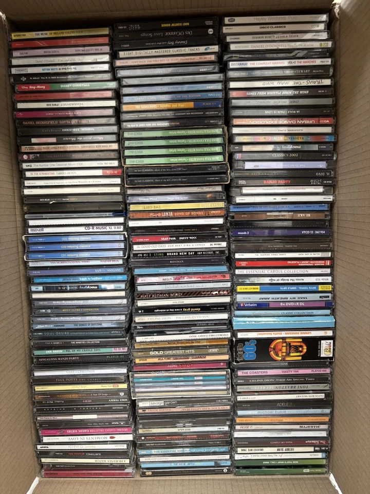 CA 160X CD ROH RESTPOSTEN GELIEFERT AUS UNSEREN CHARITY SHOPS VERSCHIEDENE KÜNSTLER/GENRES