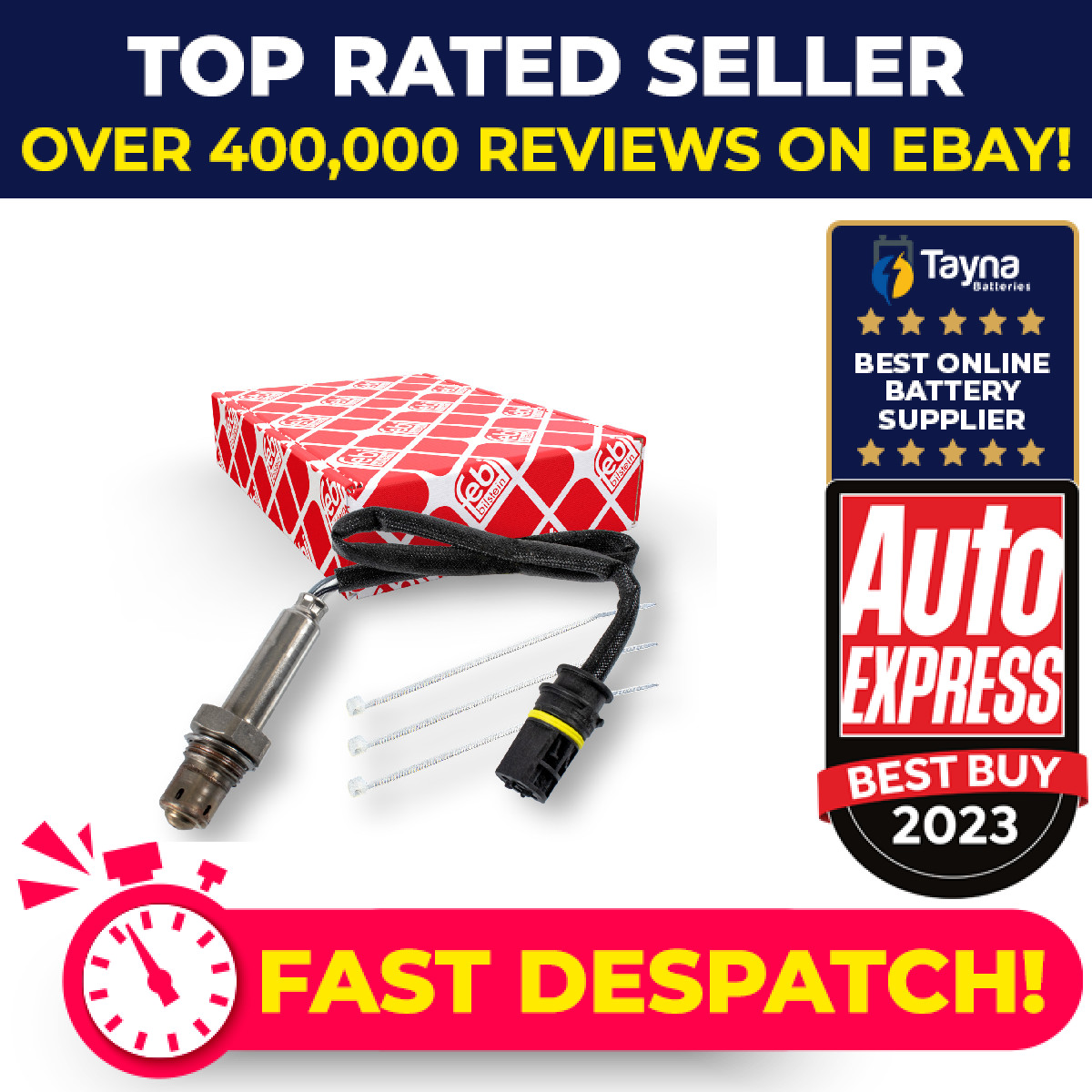 Lambda Sensor fits MERCEDES E240 2.4 2.6 97 to 09 Oxygen A0015400517 A0015403717
