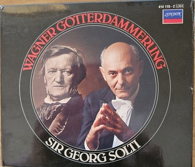 Wagner: Gotterdammerung (London 414 115-2) 4-CDs Sir Georg Solti Vienna Phil