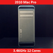2010 Mac Pro  3.46 Ghz 12 Core  64GB RAM  1TB SSD  ATI 5770 1GB