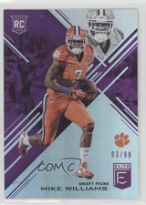 2017 Panini Elite Draft Picks Aspirations Purple 3/99 Mike Williams #120 0t2
