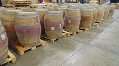 #ad Wooden Wine Barrel $120.00