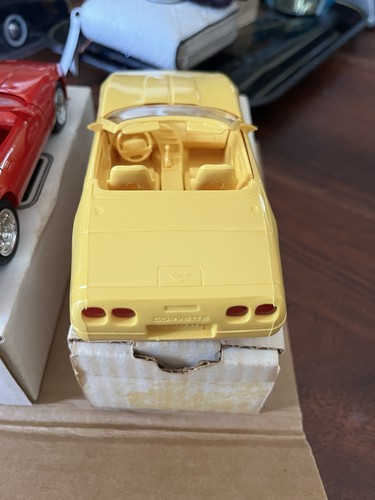 4 AMT Ertl Convertible Corvettes New in the Box Promo Vintage Cars Flawed Boxes - Picture 17 of 24