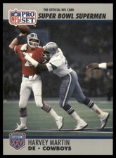 1990-91 Pro Set Super Bowl XXV | Harvey Martin #79 Dallas Cowboys
