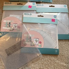 We R Memory Keepers Mold Press Items, Plastic Sheets, Release, Clay