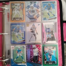 Panini Prizm/Optic/Select/Mosaic/Prestige Detroit Lions 90-Card Lot 2023