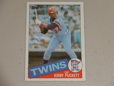 1985 Topps Baseball #536 Kirby Puckett Rookie RC B