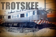 35mm Colour Negative CP Portugal Railways Electric Loco 2556 c1987