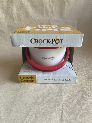 Crock-Pot Lunch Crock Food Warmer Portable Heated Lunch Box Electric Thermos NIB